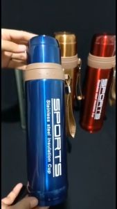 Thermos SPORTS Termos Air Panas Dingin Vacuum Flask Cup Stainless Steel  Travel Termos [HX-160]