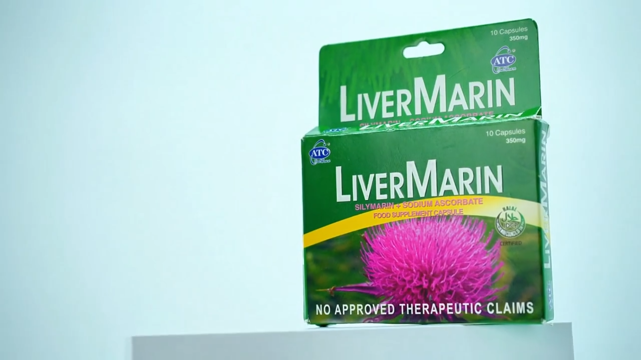 【FDA Approved】 ATC Herelcare LiverMarin 10s Capsules Liver Herbal Dietary Food Supplement For Adult  Health Liver Cleansing Body Care Working Overtime Drinking Staying Up Late Detoxification Enhance immunity Hormone regulation