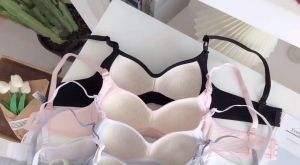 Women Bra Bralette Wireless Bra Female Underwear AB Cup Lingerie Soft Solid Color Fashion Brassiere