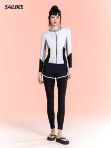 SailBee | Slimming UV-Protective Long-Sleeved Full-Length Swimsuit Water Skin Suit