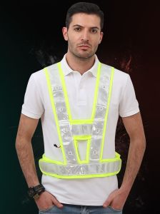 JIAHU | LED Lighted Reflective Safety Vest