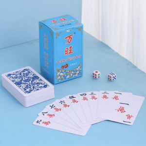 SHENWO | Waterproof and Wear-resistant Plastic Mahjong Set