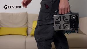 DEKES Ozone Generator with Timer60000mg/h Portable Ozone Machine Commercial Industrial Air Purifier