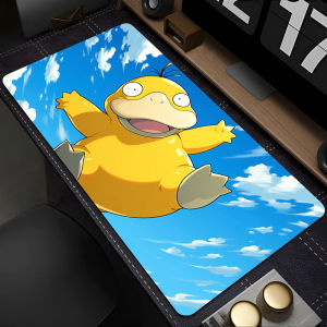 Bandai | Mouse Pad Pokemon Psyduck 90x40cm rubber table Large Gamer Desk mat Computer Keyboard Pad XXL gaming accessories carpet mousepad