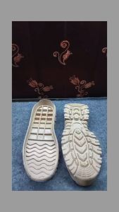 Sol Sepatu Safety Pdl Boots Hitam Dan Cream