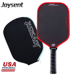 Joysent | Joysent USAPA Carbon Fiber Pickleball Paddle With Paddle Cover Thermoformed T700 16MM PP Honeycomb Core Pickleball Racket Spin