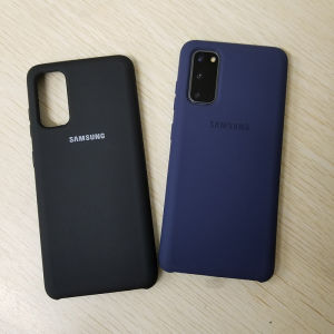 เคสโทรศัพท์มือถือ Samsung S20รุ่นเดียวกับทางการเคสป้องกันซิลิโคนเหลวสำหรับ s20ultra S20 + อุปกรณ์เสริมสำหรับผู้ชาย s20plus