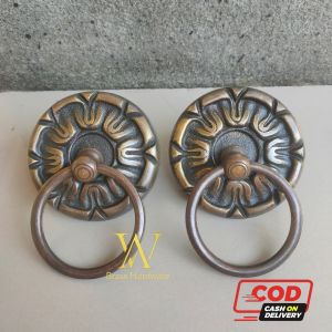 Tarikan Pintu Rumah Kuningan Motif Gby 051 Antik 2 pcs
