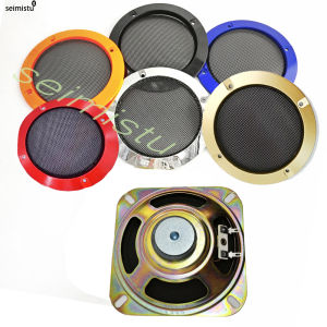 Lưới Tản Âm Loa Arcade 4 Inch 12cm Mạ Crôm ESF Dùng Cho Tủ Trò Chơi Âm Thanh Video Tự Chế Máy Bắn Bi Máy Bán Hàng Tự Động