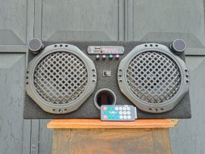 khusus gran max Speaker Aktif Bluetooth Mobil USB MMC AUX FM 12V