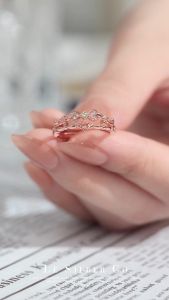 Le Silber Co.S925 - The Lovely Retriever Personality Ring Cincin Perak (Reliable Positive Loving & Social)