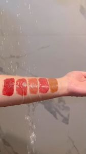 ลิปสติกสีเรด lip pananchita ลิปปากฟู ลิปกลอส