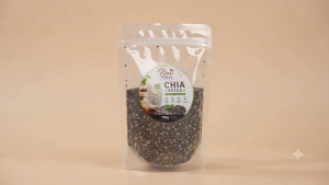 Nut Today Organic Chia Seeds - 100g Nutrient-Rich Superfood - 89 Pesos