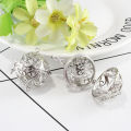 Hollow Out Magic Box Ball Shaped Cage สําหรับธูปจี้สร้อยข้อมือและเครื่องประดับโลหะผสม Silver Plated Gold Plated. 