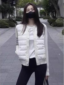 Elegant French Style High-Grade Quilted Casual Matchable Cotton-Padded Jacket