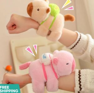 Kapibara Pop ring capybara doll bracelet doll plush toy girl doll children wrist Pop ring