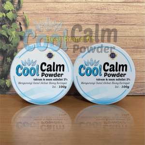 BEST SELLER!! Coolcalm powder bedak tabur kulit alergi biang keringat usia dini sampai lansia 100%ORIGINAL
