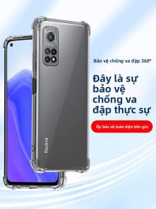 HENYOU | Ốp lưng silicon chống rơi bốn góc cho Xiaomi Redmi K30 Pro K30i K30s phiên bản giới hạn bảo vệ toàn diện cho nam và nữ