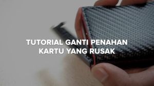 SAKU Penjungkit dompet Kartu Samping RFID Card Wallet SIDE RECTRACTOR