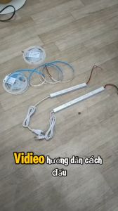 LED ĐƠN MÀU - 120 Led/mét Đèn LED dây 2835-120D-8MM- 12V cuộn 5m - có keo 2 mặt ánh sáng  màu Trắng /Vàng