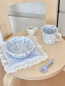 Ins-style Splatter Enamel Camping Cup