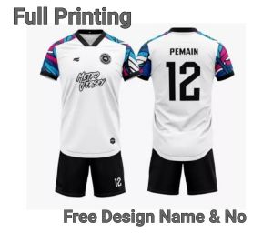GS Jersey Setelan Futsal Jersey Sepakbola Voli Custom Printing Free Design Nama team Dan Nomor 41