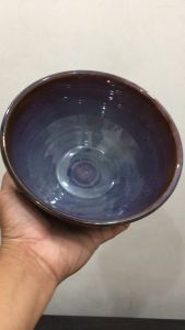 TÔ 17.4 x 9.2 CM (VIỀN NÂU) - GỐM SỨ  CƯỜNG PHÁT - HÀNG VIỆT NAM CHẤT LƯỢNG CAO