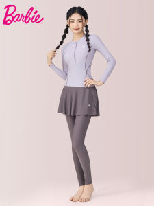 Barbie | Slimming Conservative Long Sleeve Pant Female Swimsuit