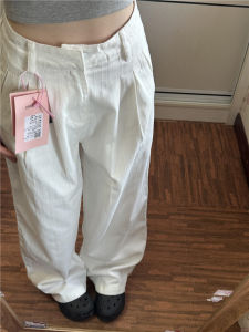 American Style Vintage High Waist Wide Leg Jean Skirt Women Loose Drapey Talls Extra LongwrinkleFloor-Length Straight Leg Pantssky Wash Spring Summer Regular Thick Wide Peg High Waist Solid Over-Length Zipper Closure