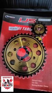 GEAR GIR GIGI SET TARIK DEPAN BELAKANG 36T-14T/428 GRAND SUPRA PRIMA FIT LAMA LEGENDA WIN KUALITAS SUPER