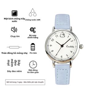 COJR | Đồng Hồ Quartz Chống Nước Dành Cho Bé Gái 6-12 Tuổi