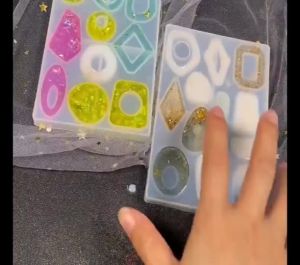 1PC Mix Pendant Shaped DIY Jewelry Tools UV Epoxy Resin Silicone Molds for Making Jewelry Supplies