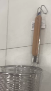 VỢT TRỤNG HỦ TIỂU MÌ BÚN PHỞ - INOX Cán Gỗ