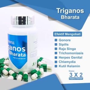 TRIGANOS BHARATA Obat Sipilis Sifilis Obat Kencing Nanah Gonore & Raja Singa Paling Ampuh Triganos Bharata Original