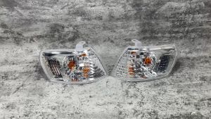 212-15B8-UE CORNERLAMP CORNER LAMP LAMPU SEIN SEN SAMPING RATING RITING RIFTING BELOK KANAN KIRI ALL NEW COROLLA 1.8 TAHUN TAHUN 98-00 CRYSTAL CHROME