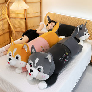 Sleeping Huggable Pillow Plush Dog Toy