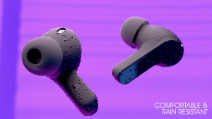 Wave 200 TWS True Wireless Bluetooth 5.0 Headphones - Deep Bass กันน้ํา อายุการใช้งานแตเตอรี่ยาวนาน Cancelling Comfort Fit for Sports & Gaming