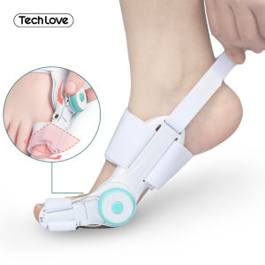 Tech Love nẹp ngón chân cái Có thể điều chỉnh nẹp chỉnh hình ngón chân nẹp xương ngón chân cái Dụng cụ chỉnh vẹo ngón chân cái Giảm đau bunion 1PC