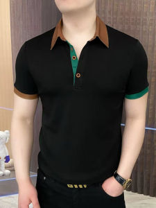 Áo Thun Nam Ice Silk Polo Shirt Mùa Hè Thường Ngày Tay Ngắn Cổ Bẻ Cao Cấp Chất Lượng Cao Thời Trang Thành Phố Đa Năng