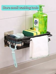 KEVE Sponge Holder for Sink with Drainer Sink Organizer Kitchen accessories