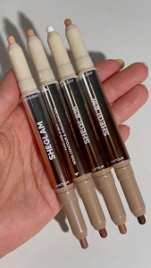 SHEGLAM Fine Line 2-In-1 Nose Contour Highlighter Pen Creamy Blendable Long-Lasting Sculpting Makeup