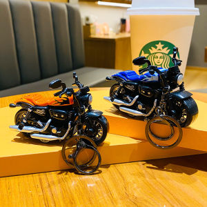 🎭🚐 พวงกุญแจมอเตอร์ไซค์ Harley ขนาดเล็กสุดเท่น 🚐🎭