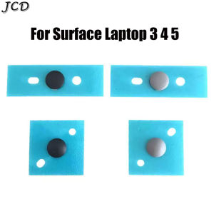 JCD 1piece Replacement New Rubber Feet For Microsoft Surface Laptop 3 4 5 Bottom Case Foot Pad 1867 1868 1951 1958 Sliver Black