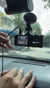 Camera Hành Trình Ô Tô Wifi Kết Nối Trực Tiếp Điện Thoại Hỗ Trợ GPS Đo tốc độ 3Camera Quay trướcTrong và Sau xe