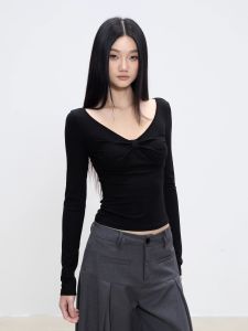 withmin | Áo Thun Slim Fit Mới Vai Thường