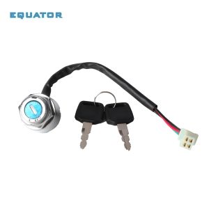 Universal motorcycle ignition switch waterproof electric door lock electric start motorcycle ignition switch