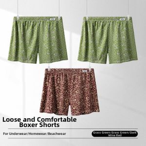 MiiOW | Cotton Large Size Loose Wearing Four Corners Underwear