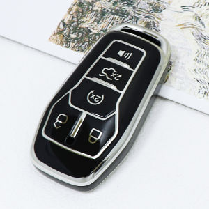 Car Styling Fashion TPU Key Cover Case Keyless Protector Shell Fob Holder For Ford Fusion Mondeo Mustang F-150 Explorer Edge