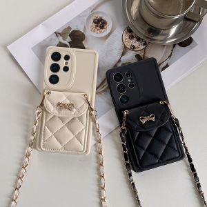 szhaiyu | Phone Case for Samsung S26 Ultra S25 Edge S24 FE S23 S22 S21 Plus A57 A17 A07 A56 A26 A36 A16 A06 Leather Wallet Crossbody Cover