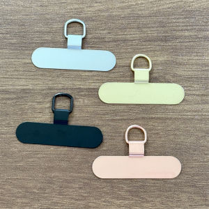 Ultra-Thin Metal Alloy Phone Case Clip Solid Connector Link Chain Clamp Fixed Washer Robust Phone Cover Hook Pendant Bracelet Card Holder Lanyard Anti-Lost
